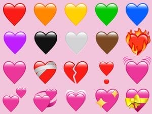 Heart Emoji Meaning - What Different Color Hearts Mean